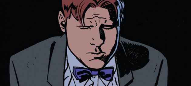 Sad panel of Foggy, from Daredevil #22 by Mark Waid and Chris Samnee