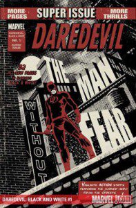Cover of Daredevil: Black and White #1, by David Aja Cover of Daredevil: Black and White #1, by David Aja