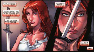Panel from Shadowland: Daughters of the Shadow by Jason Henderson and Ivan Rodriguez Panel from Shadowland: Daughters of the Shadow by Jason Henderson and Ivan Rodriguez