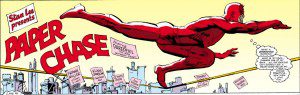 Credit panel from Daredevil #178, by Frank Miller and Klaus Janson Credit panel from Daredevil #178, by Frank Miller and Klaus Janson